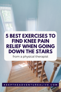 knee pain when climbing stairs