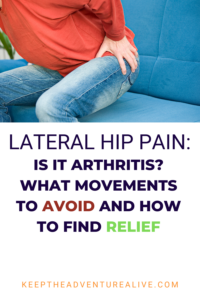 lateral hip pain, hip osteoarthritis